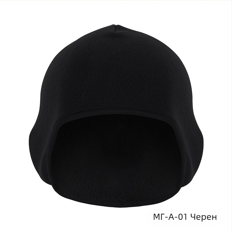 Wozan Ветроустойчива топла велосипедна маска с вътрешна подплата за каска, полиестер, унисекс, за открити спортове