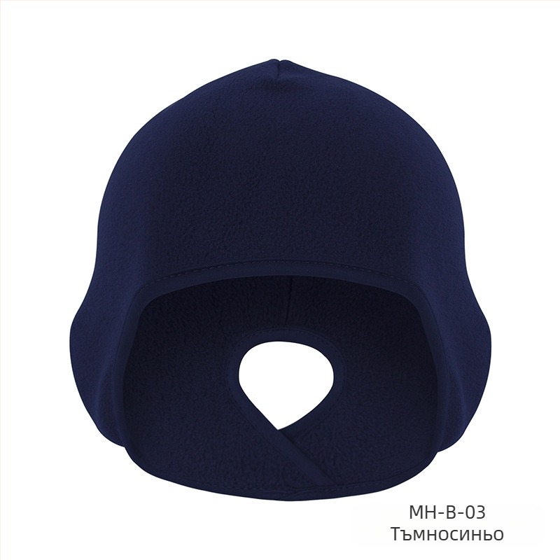 Wozan Ветроустойчива топла велосипедна маска с вътрешна подплата за каска, полиестер, унисекс, за открити спортове