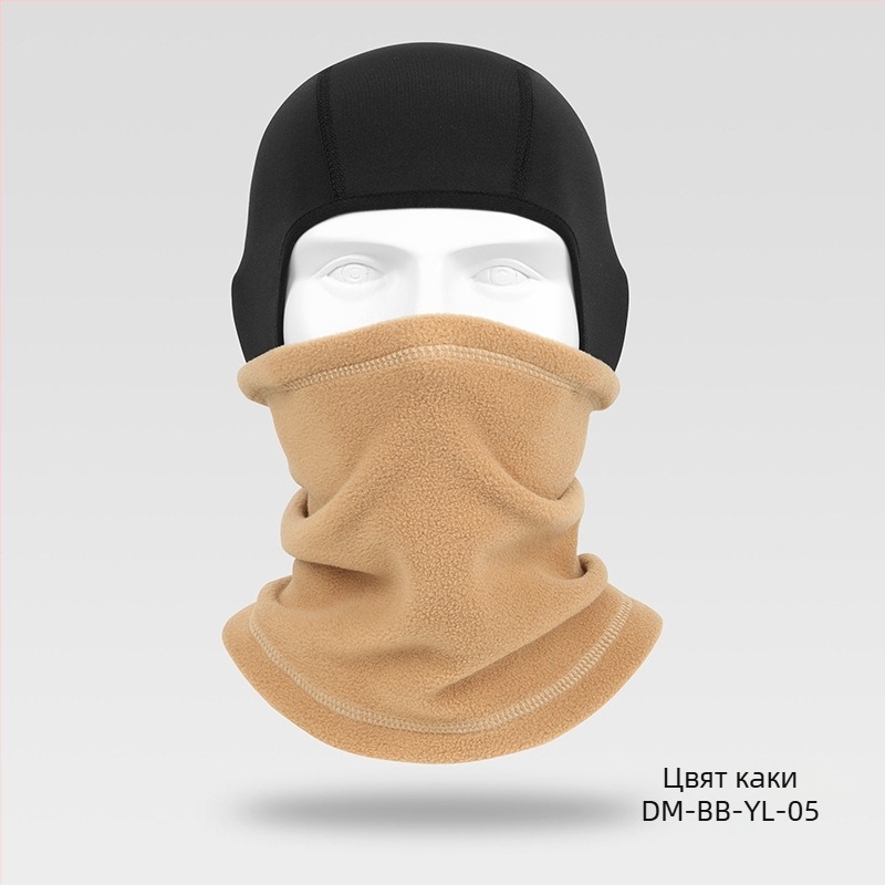 Колоездачна маска с поларено флийс, зимна шапка за колоездене и ски, полиестер, марка Ruidong, унисекс, ветроустойчива