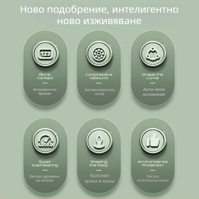 Zhijia електронен брояч за торсионен диск за домашни тренировки, ABS