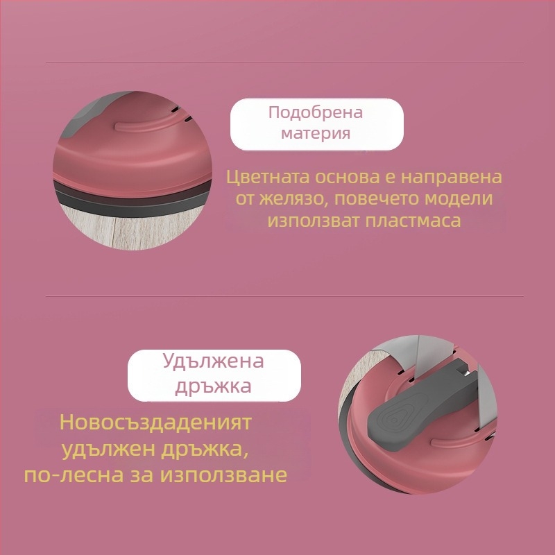 Emmy помощник за коремни преси със вакуумни чаши, сгъваем домашен фитнес уред