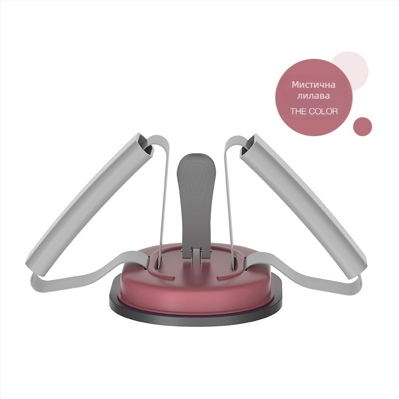 Emmy помощник за коремни преси със вакуумни чаши, сгъваем домашен фитнес уред