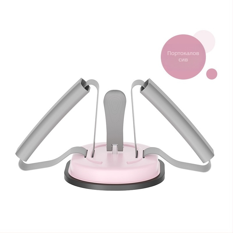 Emmy помощник за коремни преси със вакуумни чаши, сгъваем домашен фитнес уред