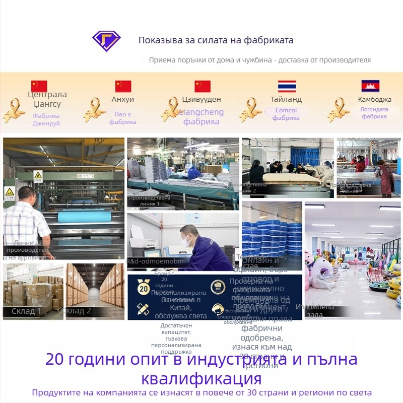 Къмпинг надуваем матрак с флокирана повърхност, ръчно надуване, външна помпа, макс. товароподемност 200 кг, включена възглавница