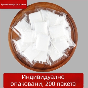 Еднократни пластмасови ръкавици, прозрачни, прахоустойчиви, 2 бр. в опаковка