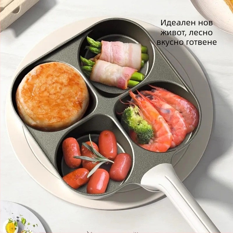 Антипригарен тиган от алуминиева сплав, Xiner tai TCJD-4, дълбочина 35 мм