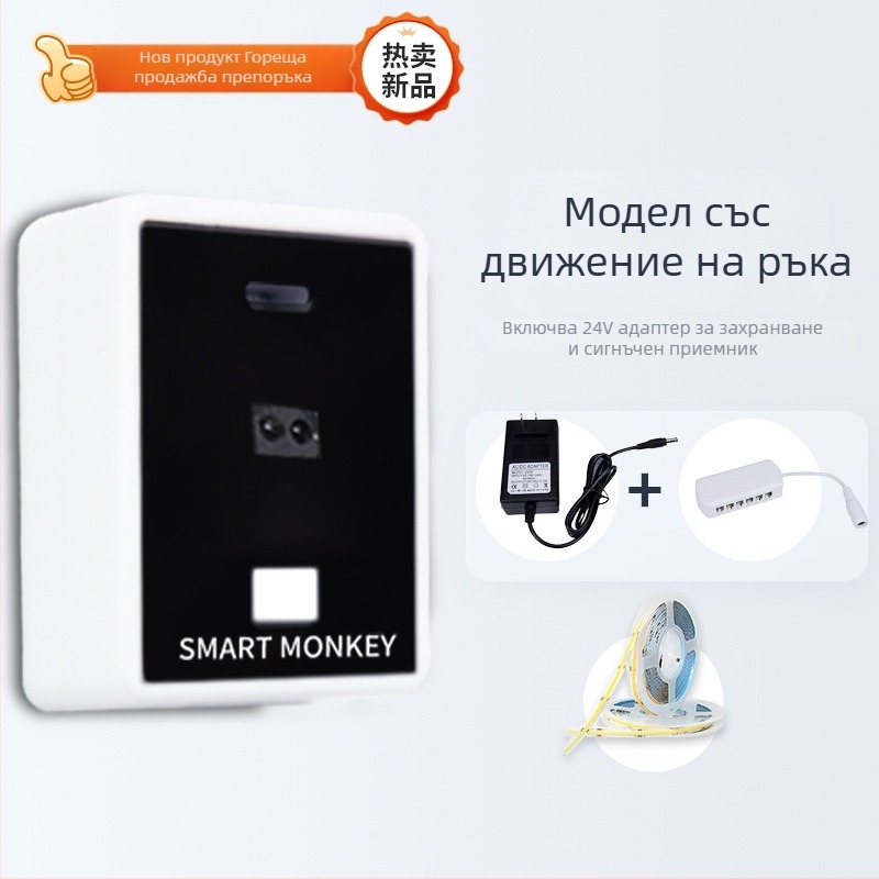 COB светлинна лента, 120 LED, 24V вход, 5W, 100° ъгъл на лъча