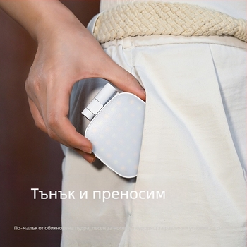 LED запълваща светлина за телефон, три температури на светлината, MagSafe съвместима, ръчно управление