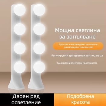 LED светлина за бюро за стрийминг с три температури на цвета, 10W, 220V, модели PD-55/PD-56/PD-67/PD-68
