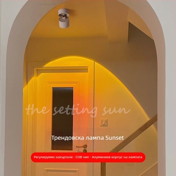 LED стенен прожектор за стенно измиване, алуминиев корпус, 220V, CRI ≥95, стил: лайт лукс