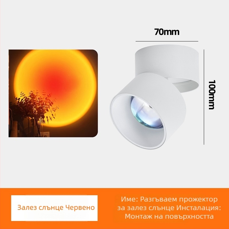 LED коридорно осветление, алуминиева сплав, 220V, CRI 80–89, модерен минималистичен стил