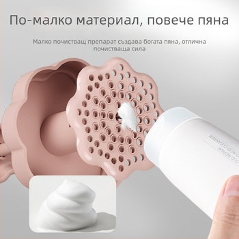 3-в-1 бутилка за пяна за лице, шампоан и душ гел – пластмасова, Cui Da, подходяща за подарък, без лого