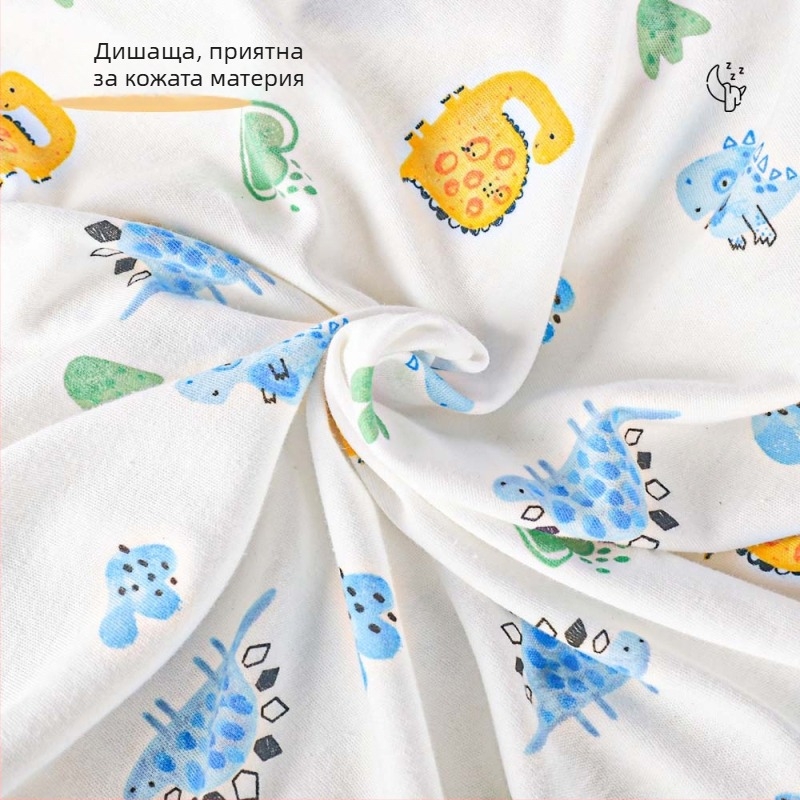 Бебешка възглавничка от паметна пяна за оформяне на главата, овална форма, калъф от чист памук, подходяща за бебета и деца, марка saien