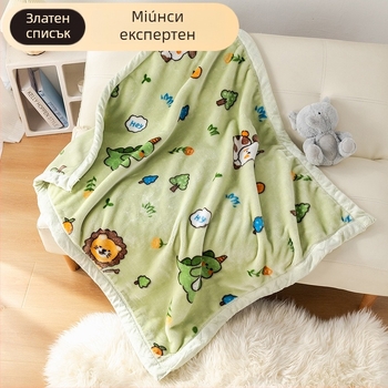 Рашел детско одеяло - двупластово, 500–800 г, чист памук, за деца на възраст 3–6 години, подходящо за всички сезони