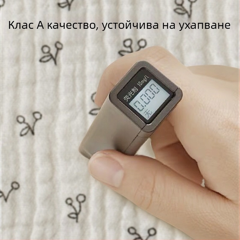 Бебешко одеяло от двойна марля, лято, тегло 100–200 г, за новородени и деца до 6 години