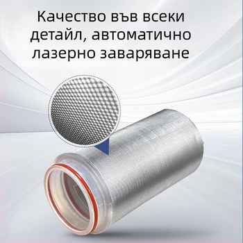 Неръждаем стоманен филтър елемент за воден филтър, модел MYJ-01, 40 микрон, филтрира седимент, вътрешен филтър