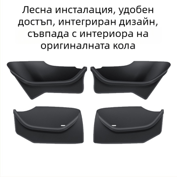 Tesla Model Y/3 Съхранителна кутия за таблото — пластмаса, водоустойчива, удароустойчива, с дръжка