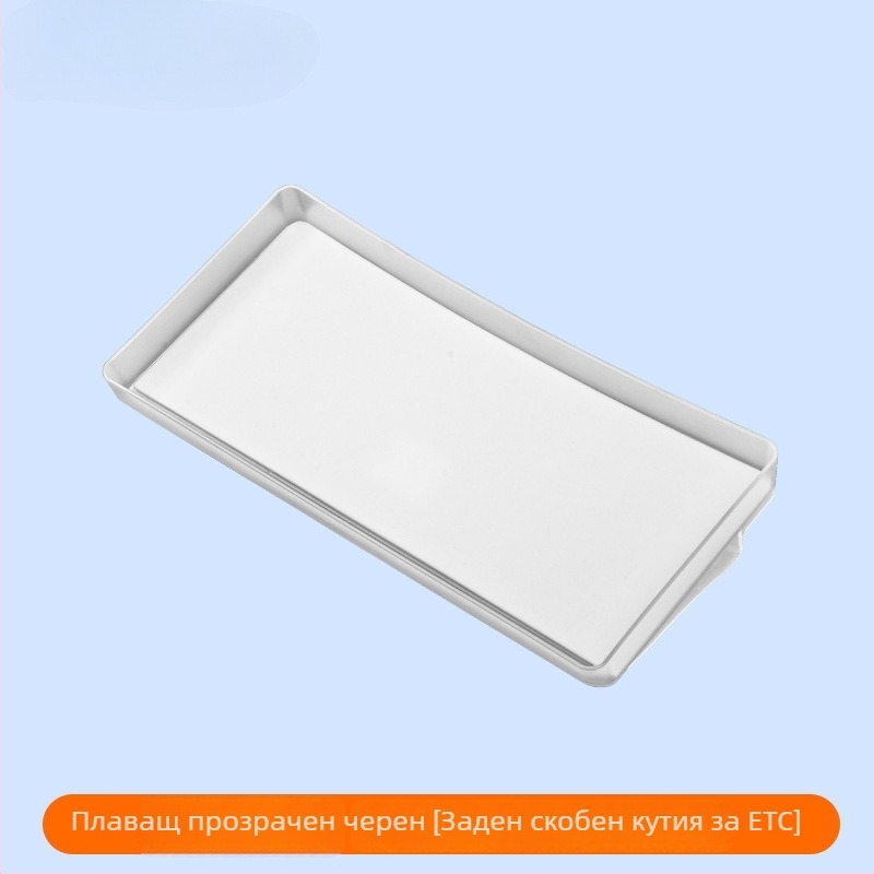 Tesla централна конзолна кутия за съхранение с държач за кърпи и ETC скоба, TPE водоустойчива за табло, модел WL-01