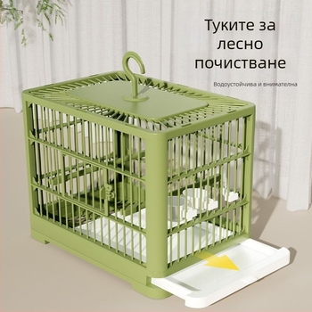 Клетка за птици, пластмасова конструкция, предназначена за птици, (bez лицензирани частни марки)