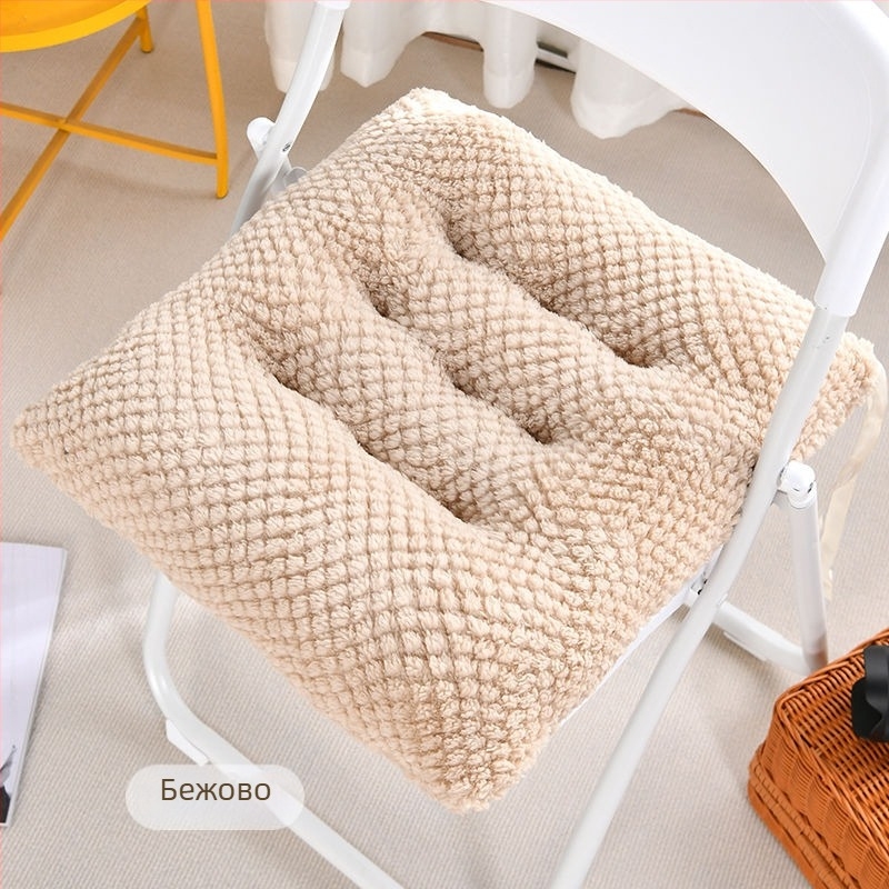 Възглавница за стол, плюшена, пълнител ЕПЕ, графичен анимационен мотив, модерен минималистичен стил, подходяща за всекидневна, спалня, кабинет и офис