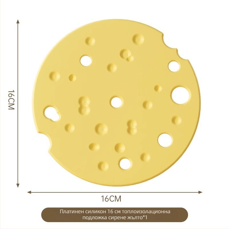 Силиконова кухненска подложка – антихлъзгаща, термоустойчива, квадратна, премиум качество