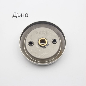 Дръжка за врата от неръждаема стомана, невидима – кръгъл дърпателен пръстен, модел JCF-062, модерен минимализъм