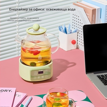 Чайник за здравословно готвене със стъклен корпус, капацитет 1–1.5 л, 500 W, 220 V, BG-06 с микроконтролерно управление