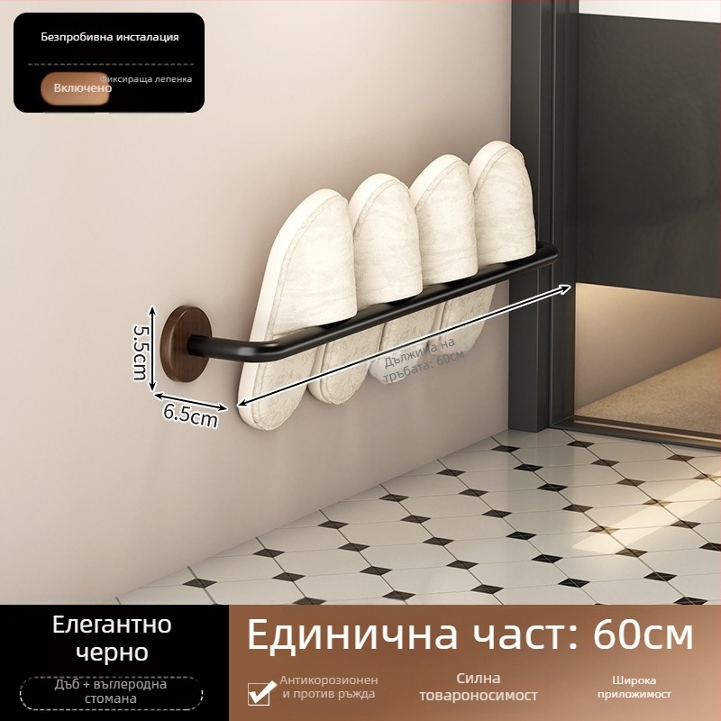 Държач за кърпи от неръждаема стомана, 5 кг товар, 1 слой, водоустойчиво покритие с дървен восък и масло, стил лукс