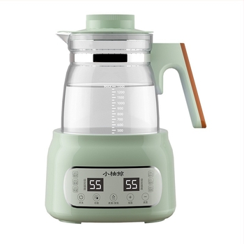 Стъклен електрически чайник за бебешко мляко – термостатичен контрол, управление с докосване, напълно автоматично загряване на млякото, дисплей и функция поддържане на температурата