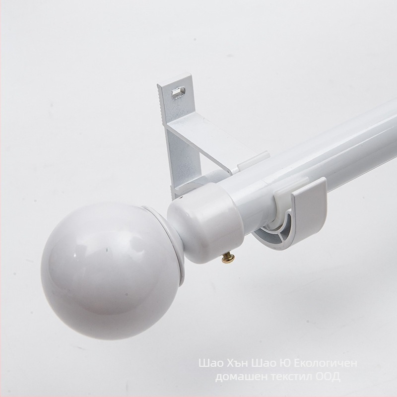 Комплект завесни пръти: римска пръчка, единичен и двоен прът, алуминиеви скоби, модерен минималистичен стил, персонализируем