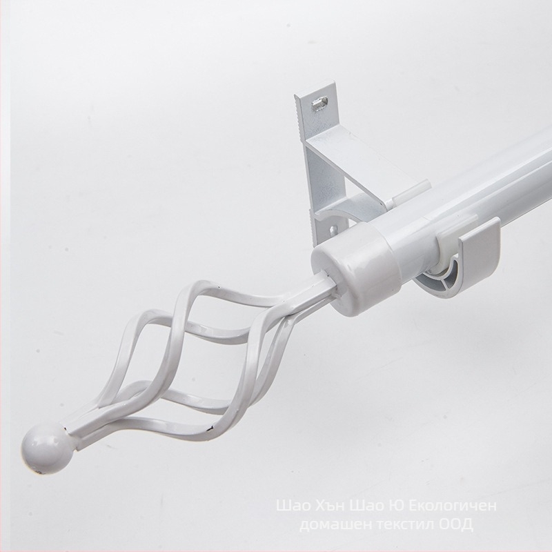 Комплект завесни пръти: римска пръчка, единичен и двоен прът, алуминиеви скоби, модерен минималистичен стил, персонализируем