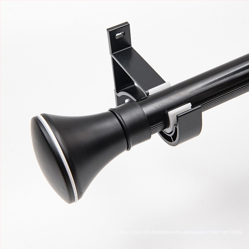 Комплект завесни пръти: римска пръчка, единичен и двоен прът, алуминиеви скоби, модерен минималистичен стил, персонализируем