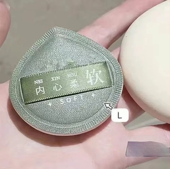 Гъба за пудра – суха и мокра употреба, хидрофилна, без латекс, форма на праскова, Originality Beauty