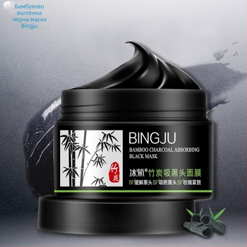 Маска за черни точки с бамбуков въглен – почистване на порите, премахва черни точки, грижа за зоната T, подходяща за всички типове кожа