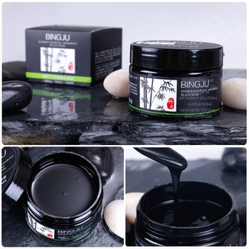 Маска за черни точки с бамбуков въглен – почистване на порите, премахва черни точки, грижа за зоната T, подходяща за всички типове кожа