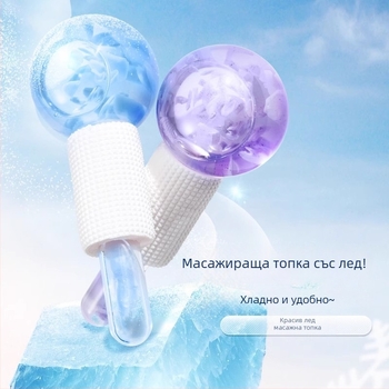 Nilya Инструмент за красота: Ice Wave Ball и Beauty Ice Hammer – ръчно устройство за масаж на лице и очи с отрицателни йони, без електричество, произход Гуанджоу, срок на годност 3 години