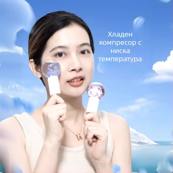 Nilya Инструмент за красота: Ice Wave Ball и Beauty Ice Hammer – ръчно устройство за масаж на лице и очи с отрицателни йони, без електричество, произход Гуанджоу, срок на годност 3 години