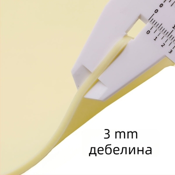 Практична кожа за татуировка на веждите, силиконова имитация на кожа, универсална употреба, около 180 g