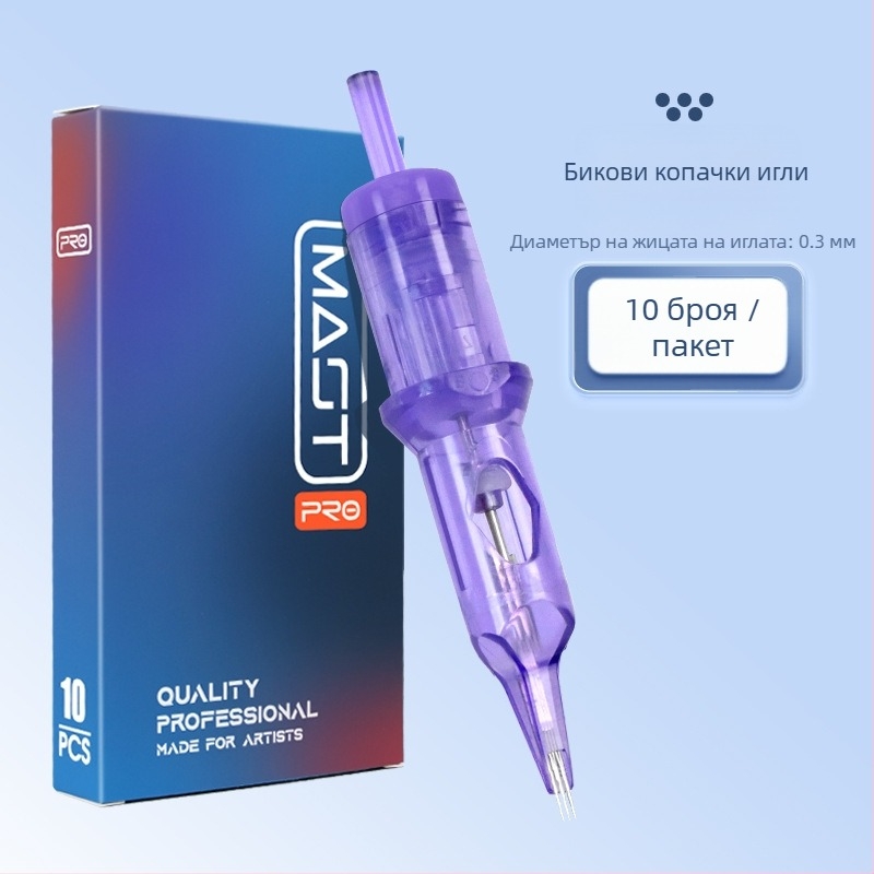 Еднократна игла за машини за татуиране – универсална употреба за устни, прахообразни вежди и очна линия