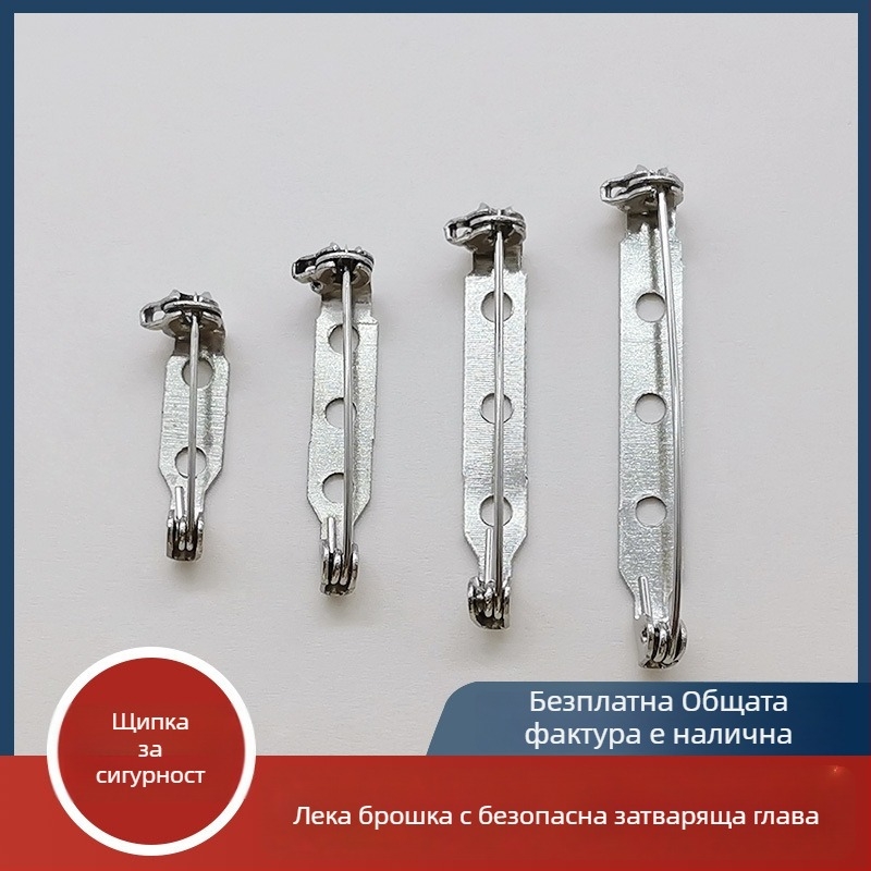 Корсажна игла, метална, стил модерен и минималистичен (Материал: Железо; Занаят: Електроплакиране; Приложение: Облекло)