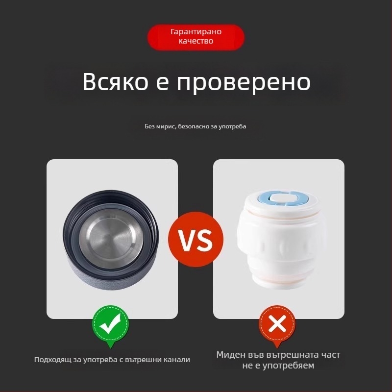 Силиконово уплътнение за капачка на термос – хранителен клас, аксесоар за уплътнение
