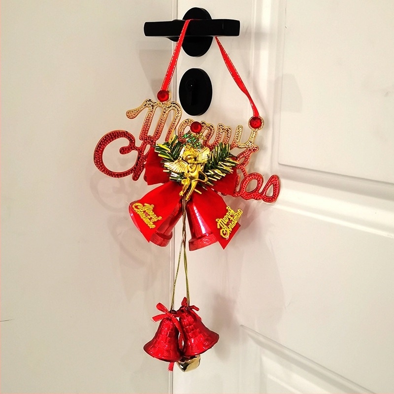 Коледна украса: английска буква-знак със звънчета – пластмасов инжекционно формован декор от Wonderful Quality (Festival Supplies) – коледни украси