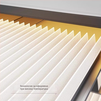 Завеса за врата от плат за дневна, спалня и кухня — имитационен лен, без пробиване на дупки, IN стил, едноцветна