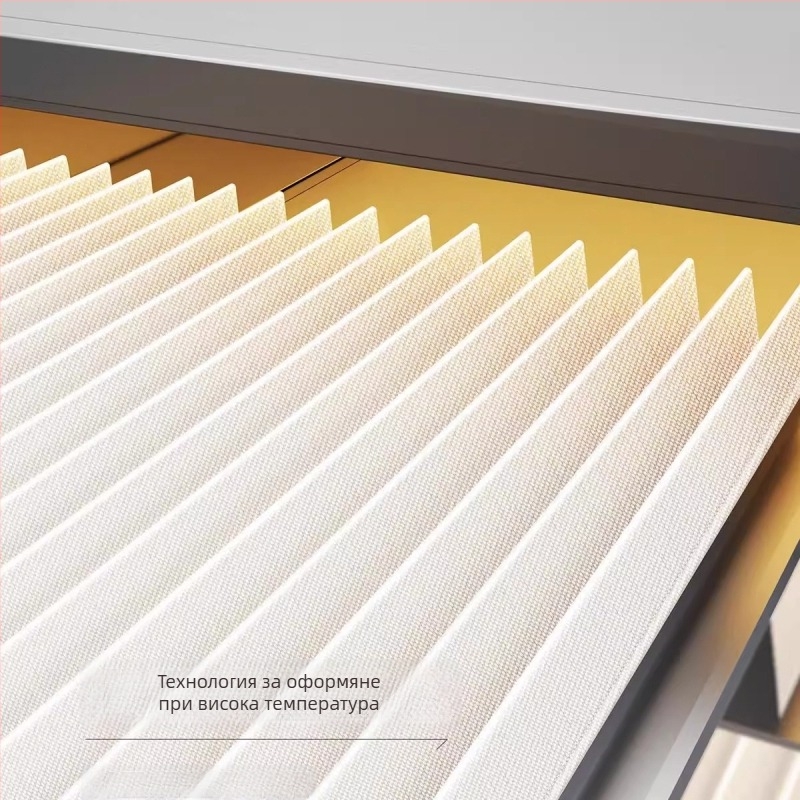 Завеса за врата от плат за дневна, спалня и кухня — имитационен лен, без пробиване на дупки, IN стил, едноцветна