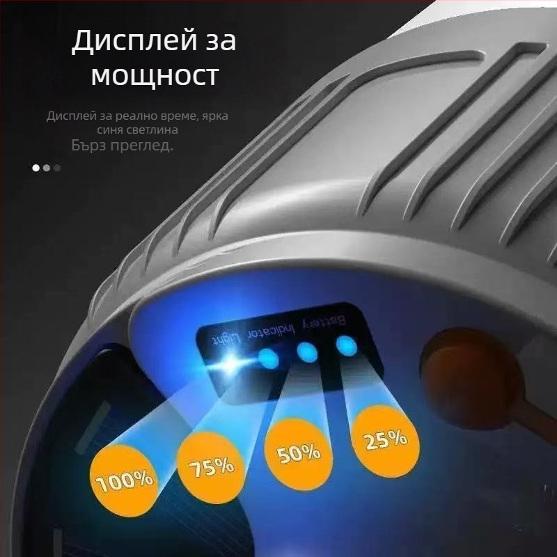 Соларна презареждаща LED крушка с дистанционно управление, E14, IP44, 50 lm, вградена литиева батерия