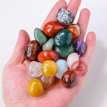 Runyangshi кристален суров камък – естествен кристал, модерен минимализъм, готов за подарък, PP опаковка