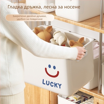 Съхранителна кутия, модел 7979, PP пластмаса, 45 л капацитет, за чорапи, пуловери и козметика, подходяща за дневна, спалня и кабинет, модерен минималистичен стил