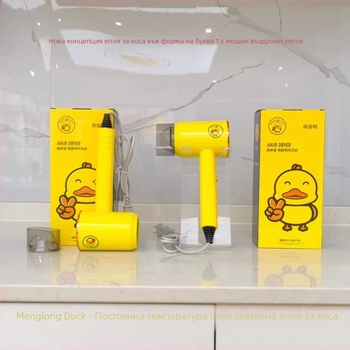 Сешоар с горещ и студен въздух при постоянна температура, безчетков мотор, 800W, 220V