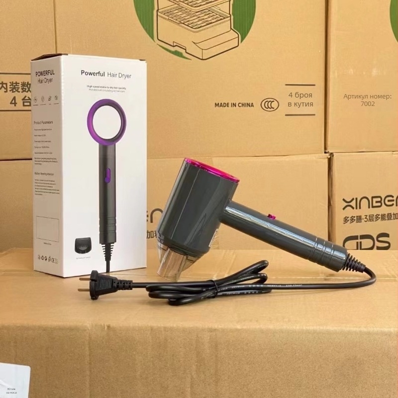 Сешоар с горещ и студен въздух при постоянна температура, безчетков мотор, 800W, 220V