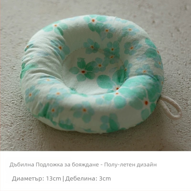 Японски стил: памучно-ленена подложка за чайник, дебела защита от изгаряне, кръгла подложка за чаши и за мляко, ръчна изработка, марка Shu ke